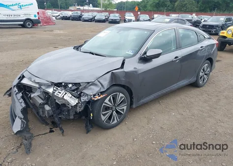 2016 Honda Civic Ex-T from USA, damaged, VIN 2HGFC1F34GH649879